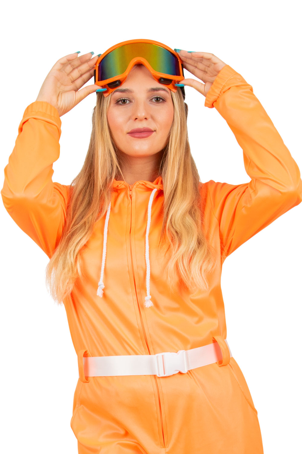 Skibril Neon Oranje