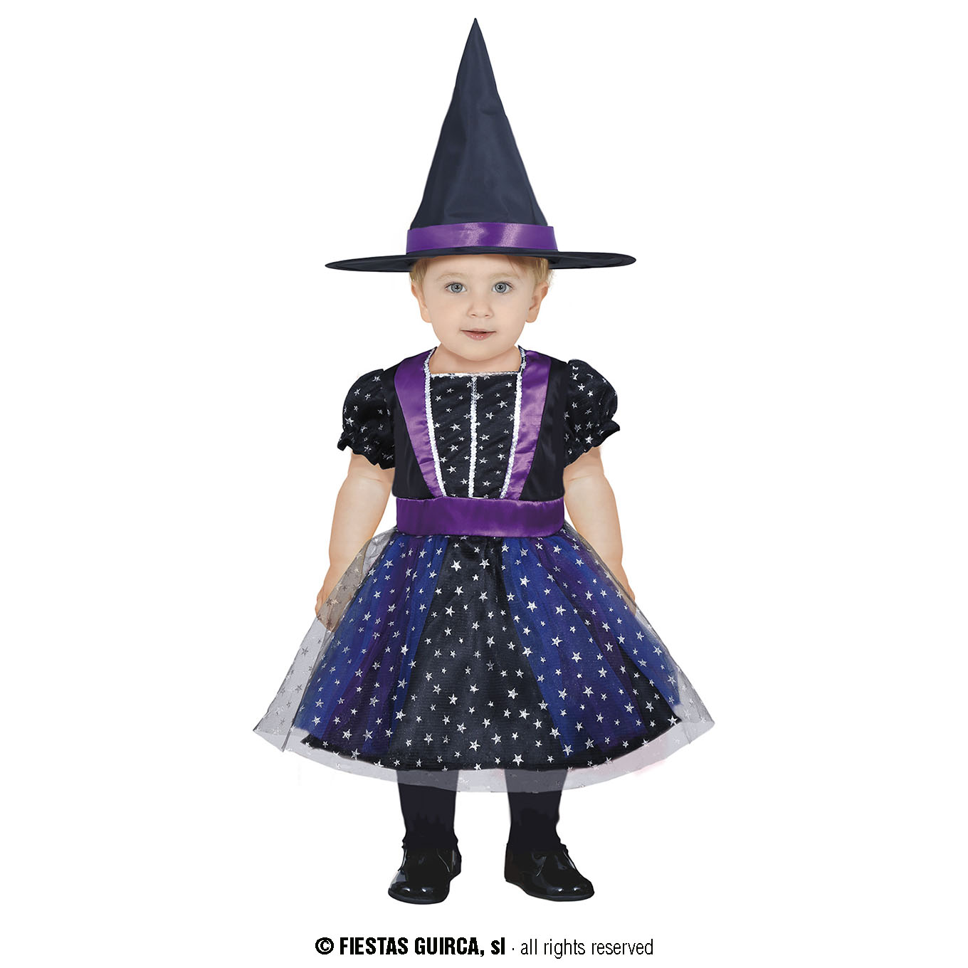 Baby Heksen Verkleedpakje Purple Star Witch