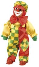 Clownspop met Pet Rood-Geel-Groen