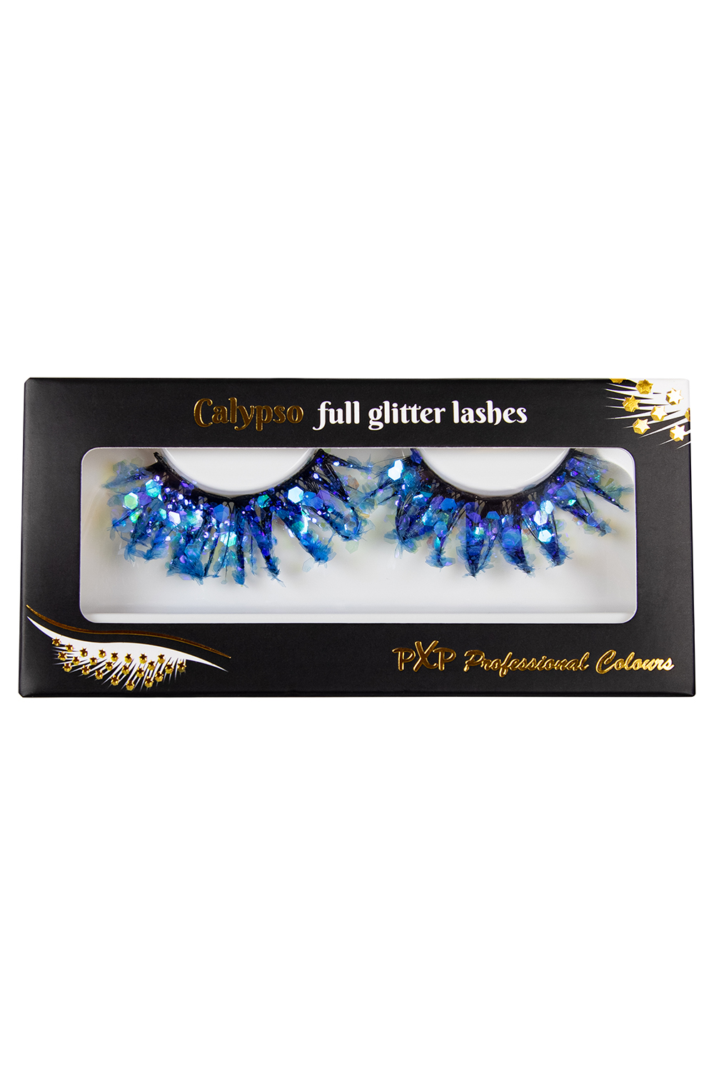 PXP Fluoriserende Glitter Wimpers Calypso Stijl 