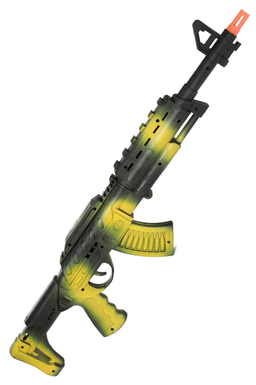 Machinegeweer AK-47 Groen Camouflage met Geluid 