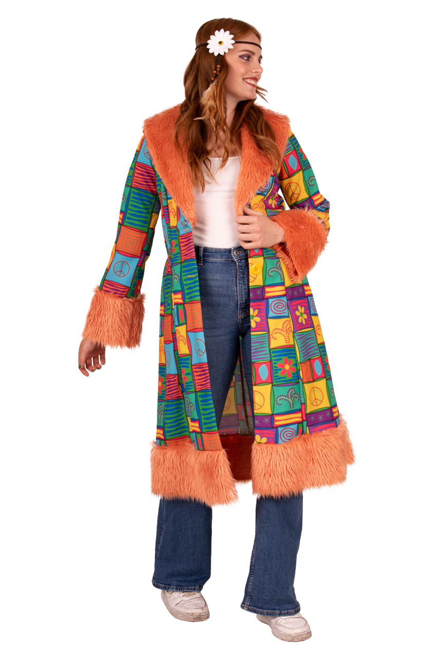 Hippie Jas Patchwork Dames