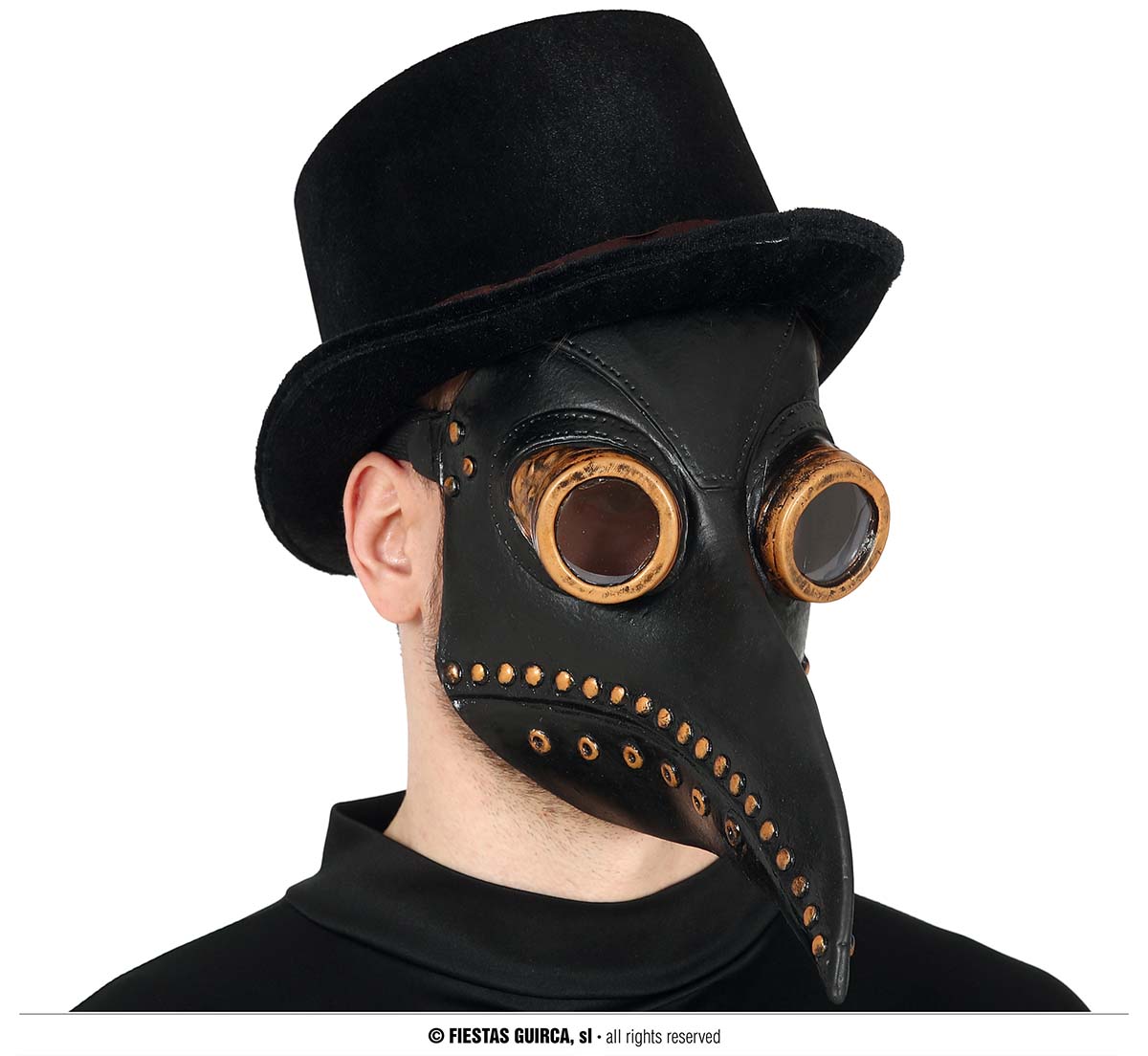 Halloween Latex Masker Middeleeuwse Pestdokter