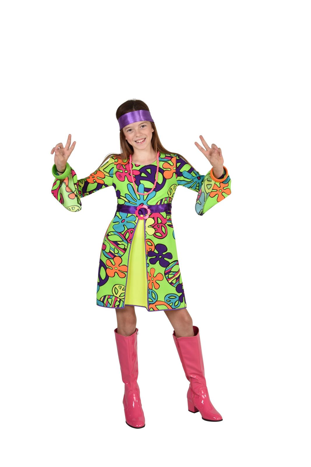 Kinder Hippie Jurkje Magic Peace