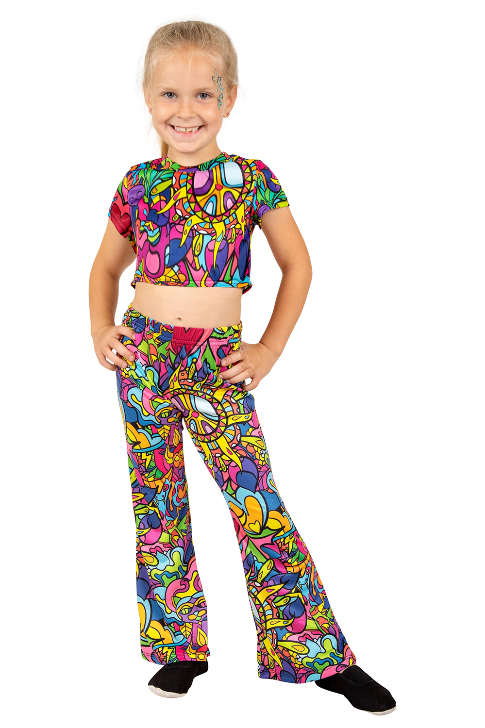 Flared Broek Kind Colorful Dream